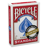Carte Bicycle - Blank Back - Standard Face - Rosso